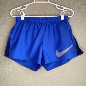 Nike DriFit City Core Liner Blue Running Shorts - Medium